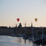 balony nad miastem
